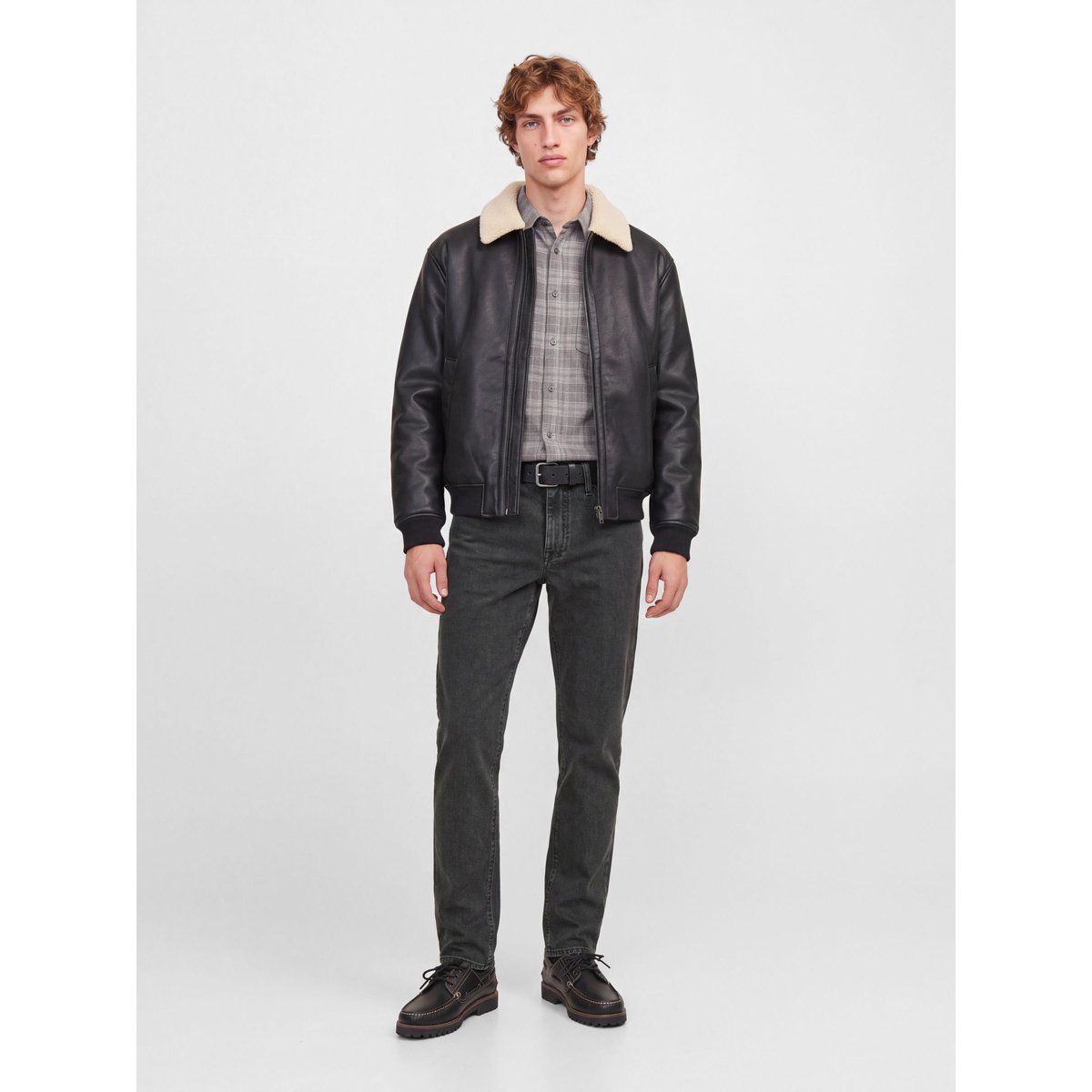 Coupe Regular black denim 1, JACK & JONES