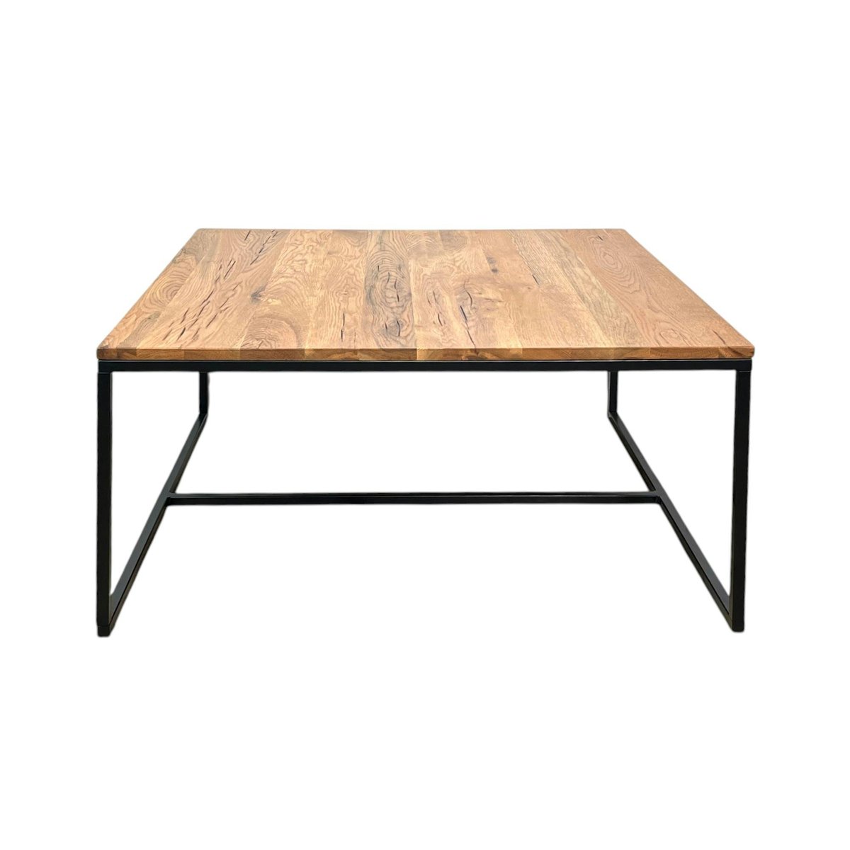 Table basse carrée en chêne massif huilé 100 X 100 PALERME chêne huilé, PIER IMPORT
