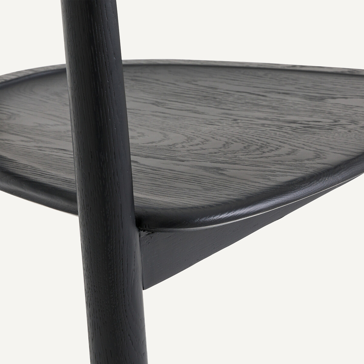 Fauteuil de table chêne et plaqué MARAIS noir, AM.PM X EMMANUEL GALLINA