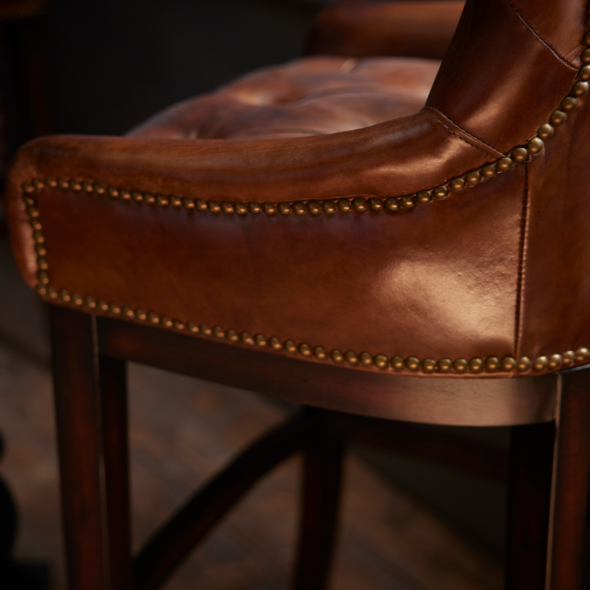 Fauteuil de bar GENTLEMAN lin, SIGNATURE