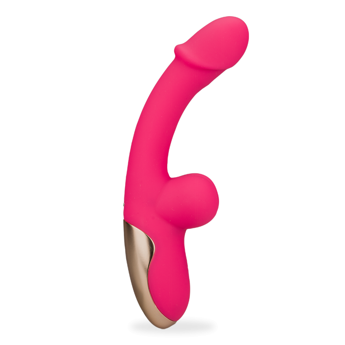 Vibromasseur puissant rabbit avec zone intime masculine Ballsie rose, LOVE AND VIBES