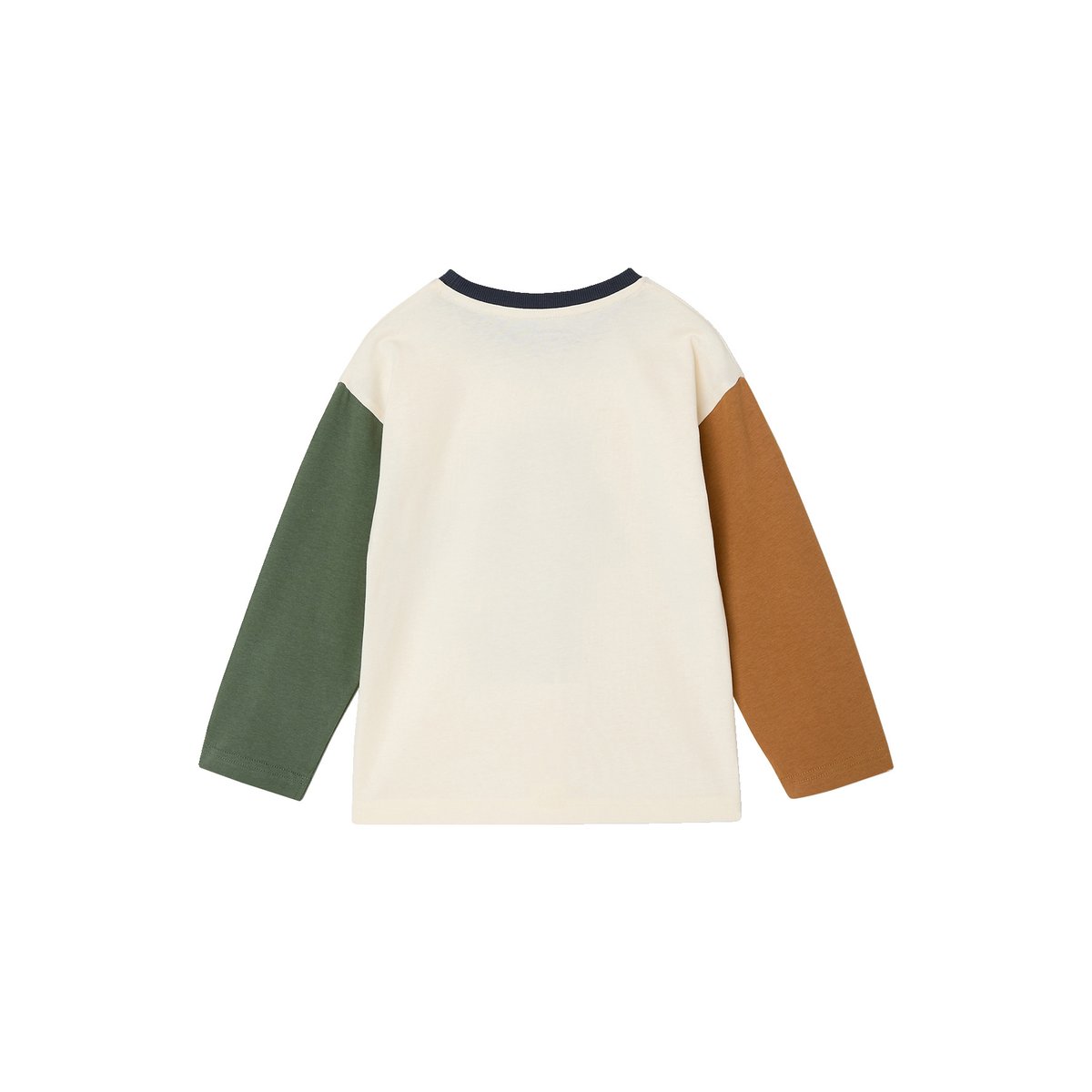 T-shirt manches longues écru, VERTBAUDET