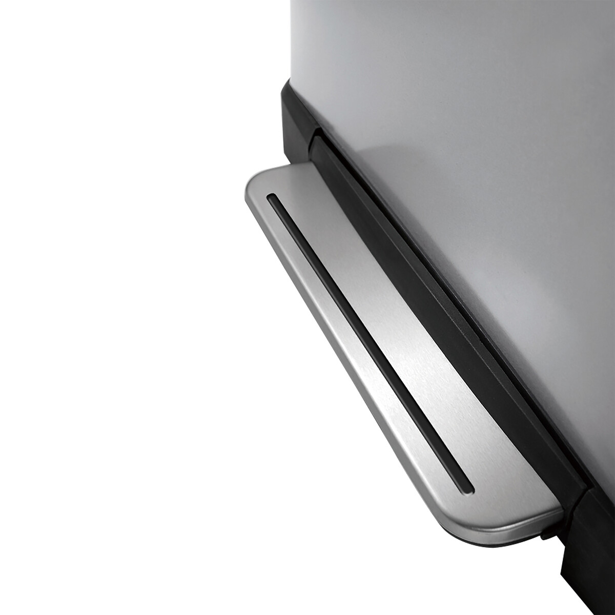 Balde de Pedal E-Cube 50L, EKO inox mate, EKO