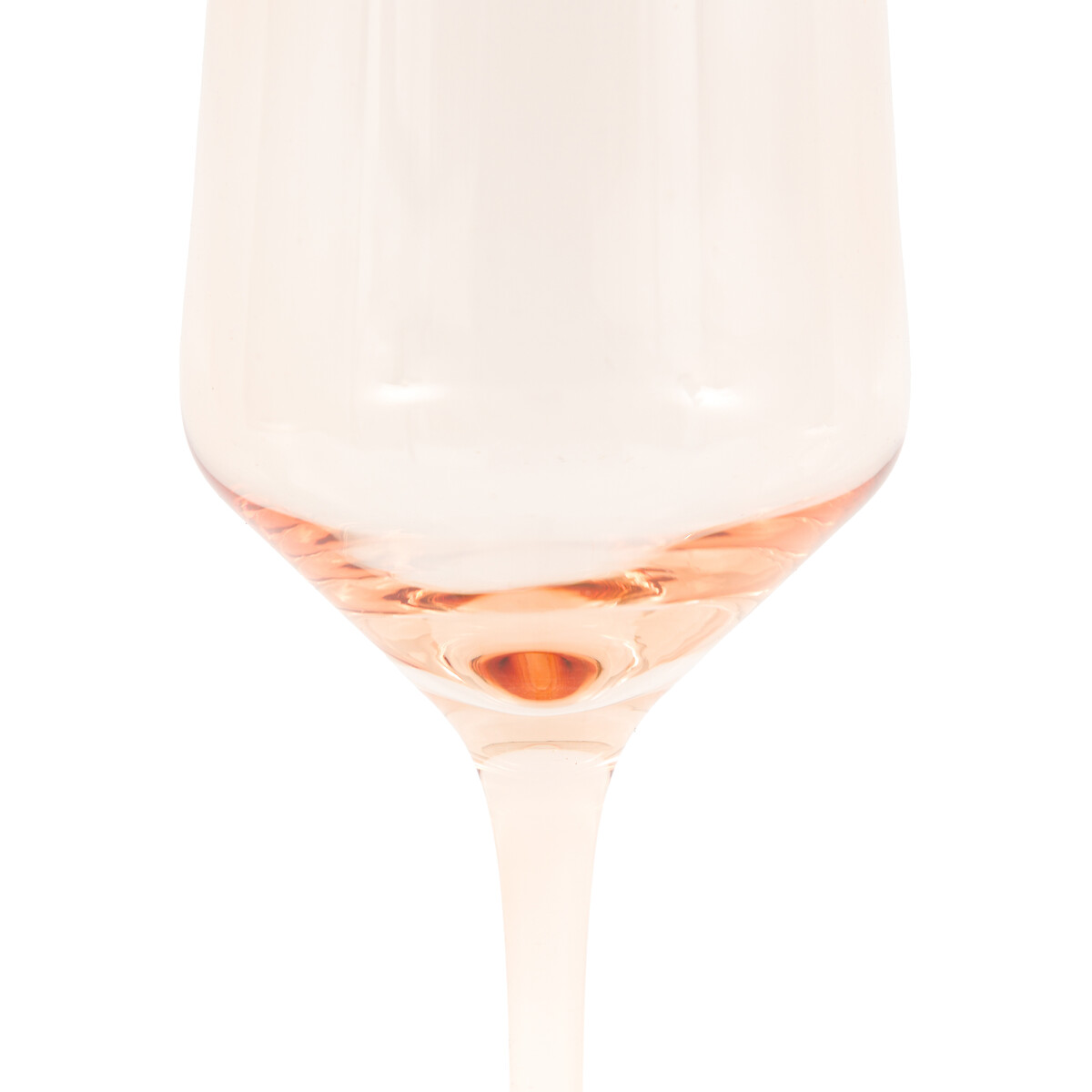 Set of 4 Eden Champagne Flutes in Amber yellow, ÉDITÉ