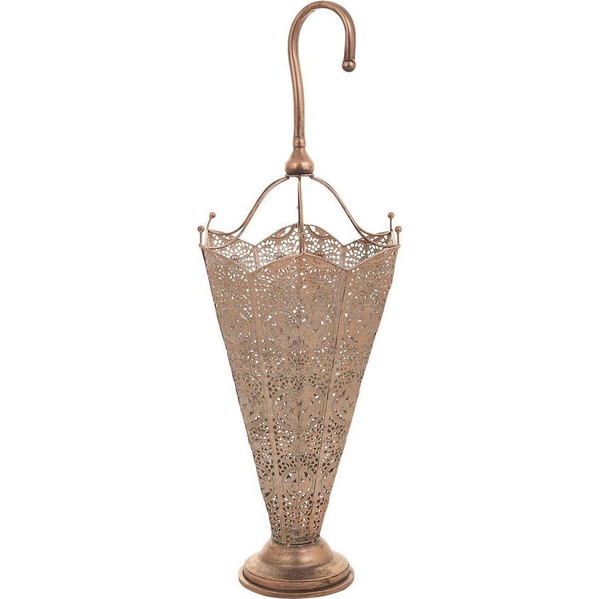 Porte-parapluie en fer, style vintage cuivre vieilli élégant, RECOLLECTION