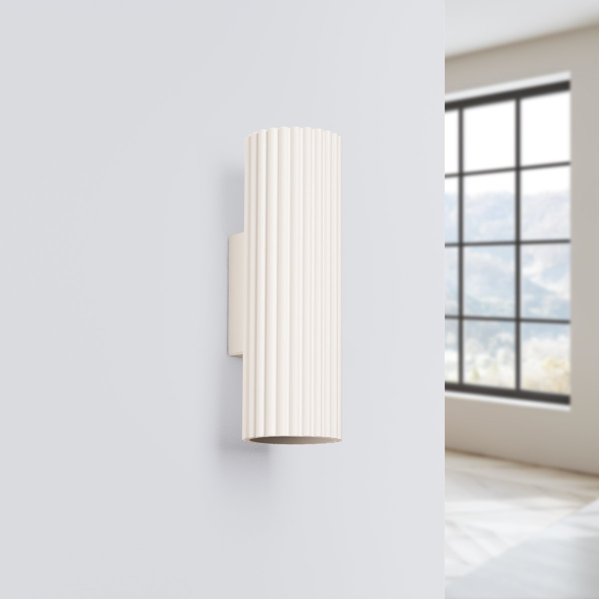 Applique Aluminium Beige GU10 2 Karbon 20 beige, EDEN