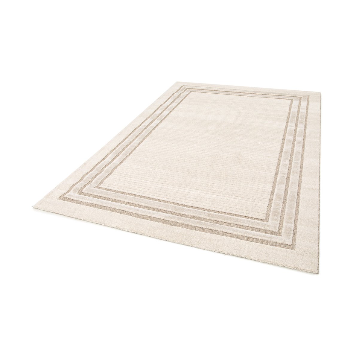 Tapis poils ras style bohème, ALEXANDRIA beige, BOBOCHIC