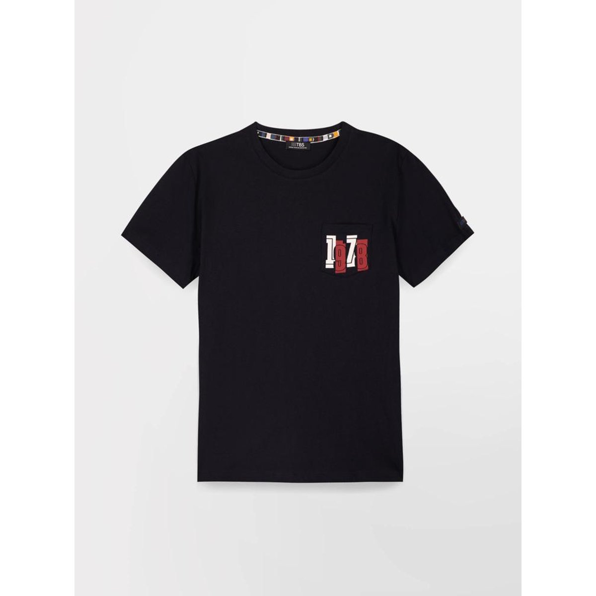 T-shirt manches courtes HADISTEE marine, TBS