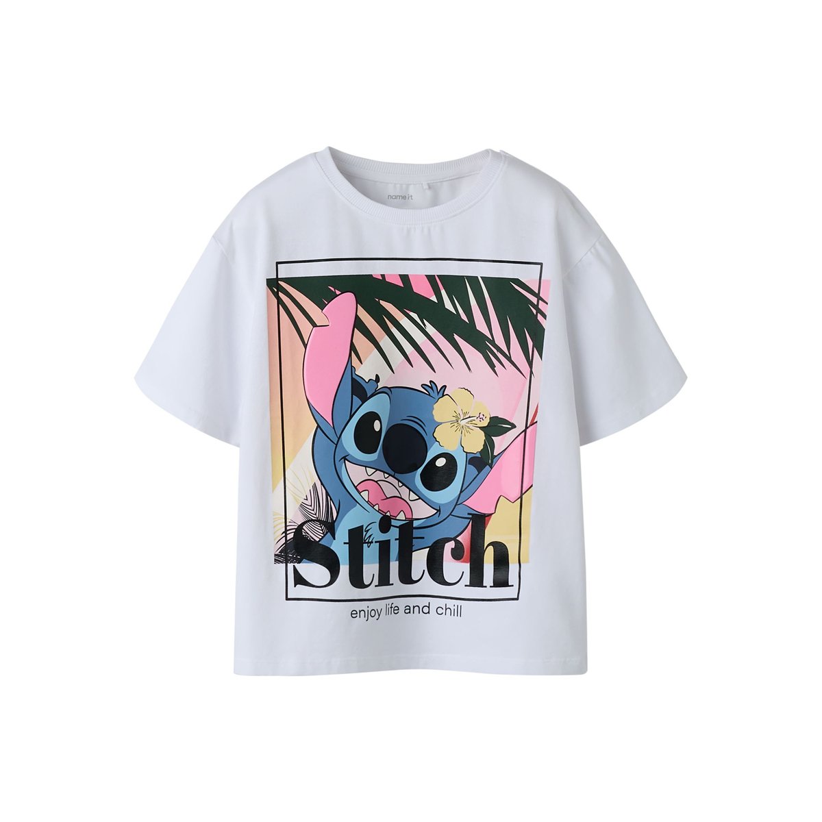 T-Shirt bright white, NAME IT
