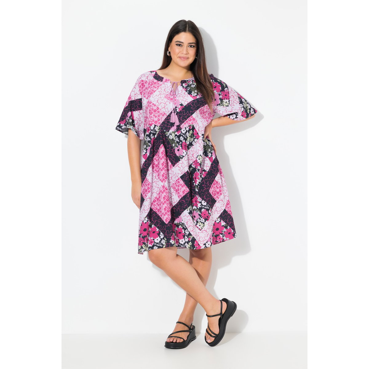 Robe rose vif, ULLA POPKEN
