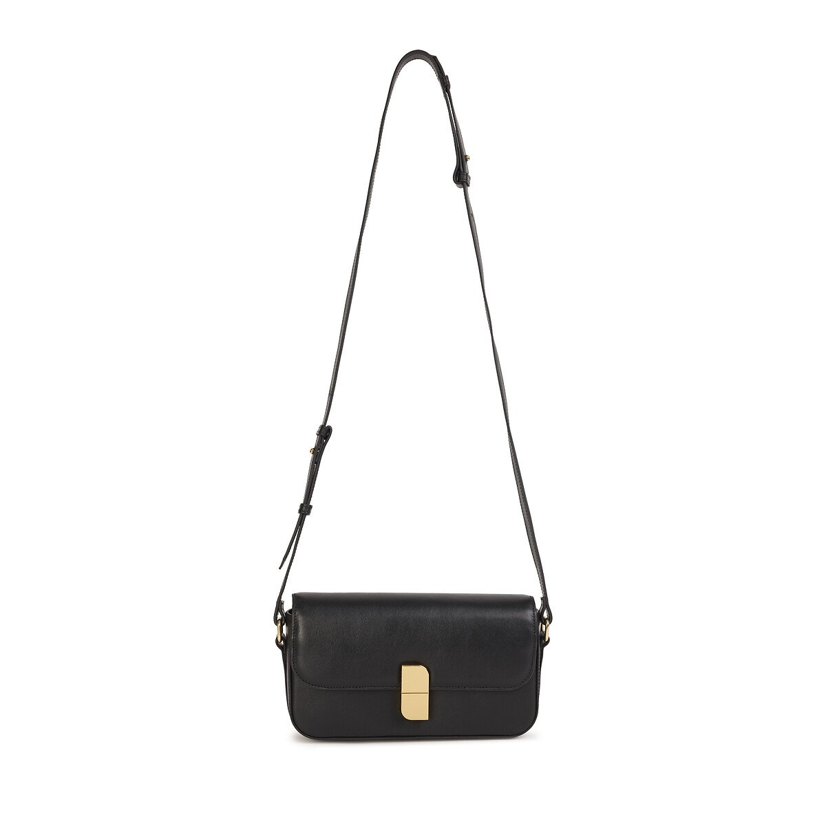 Sac à bandoulière en cuir ALICE S noir, NAT & NIN