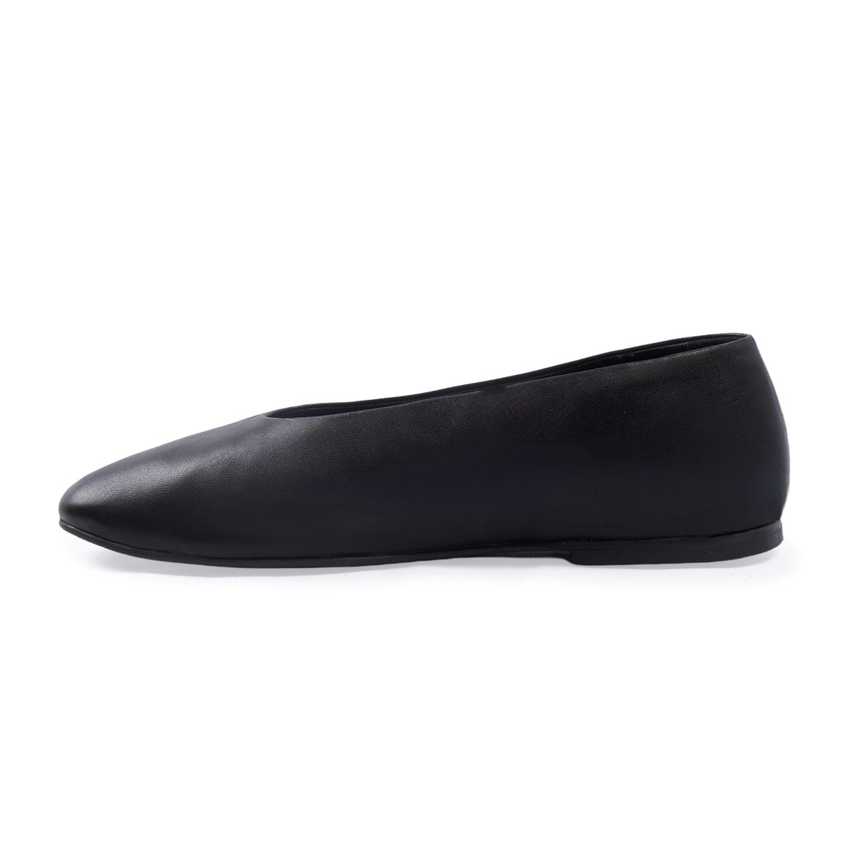 Ballerines souples Paola cuir noir, JULES & JENN