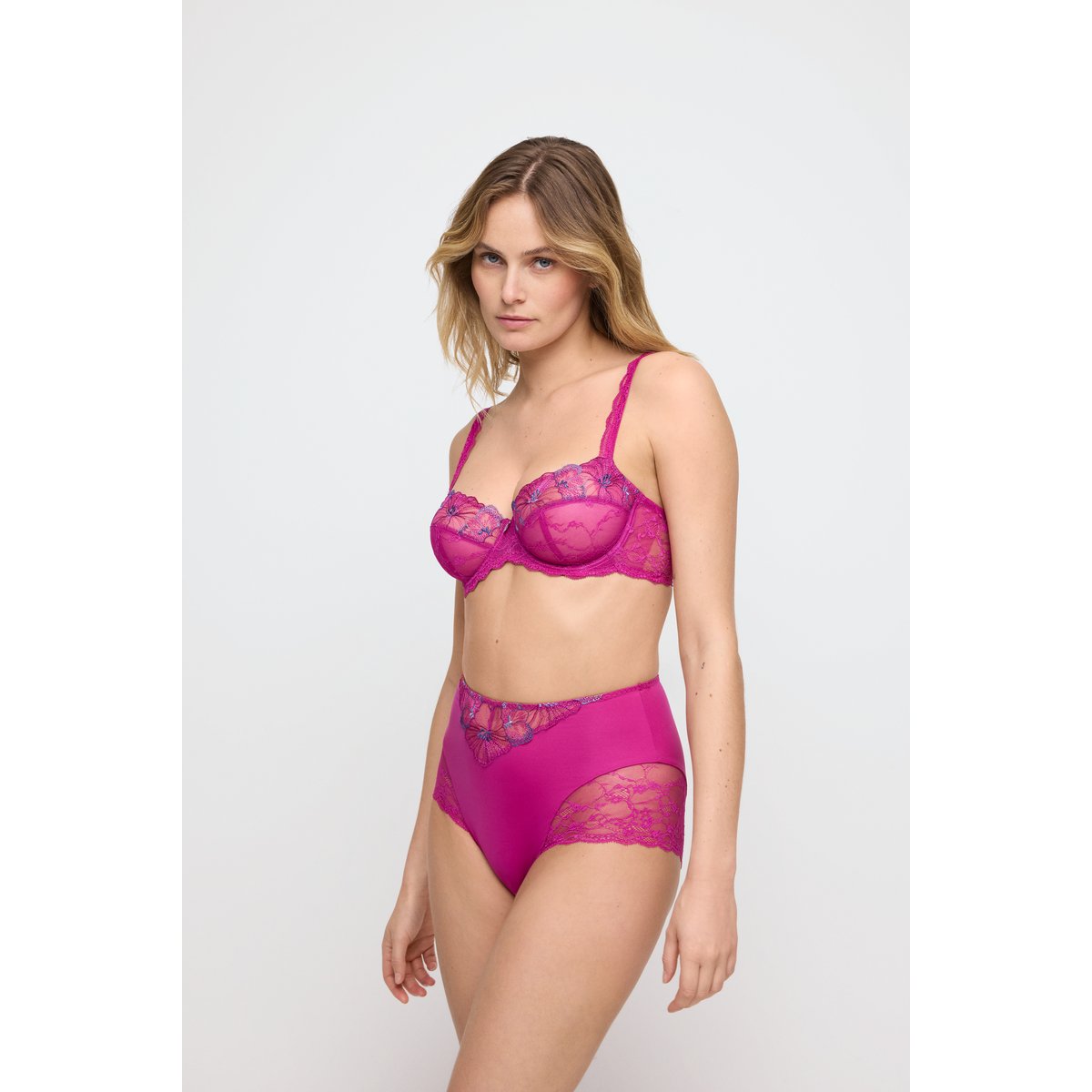 Slip taille haute NOEMY rose - fuchsia fiesta, MARIE JO