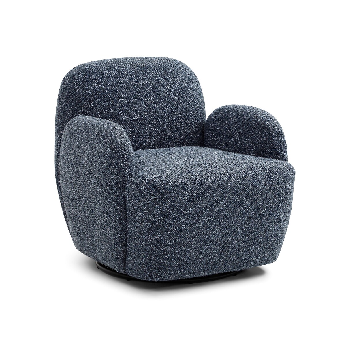 Bibi Boucle Weave Swivel Armchair navy, ÉDITÉ