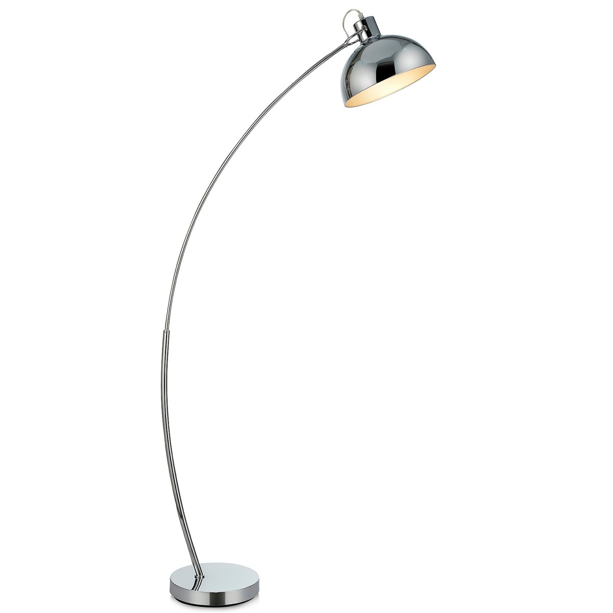Lampadaire Intérieur Arc Métal ARCO gris, TEAMSON HOME