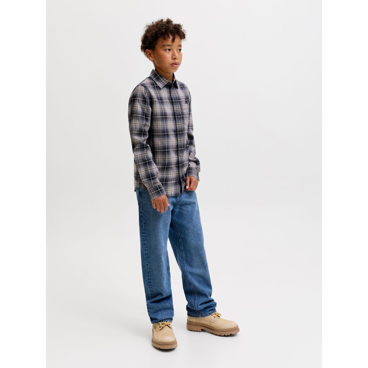 Jean Coupe Décontractée blue denim, JACK & JONES JUNIOR