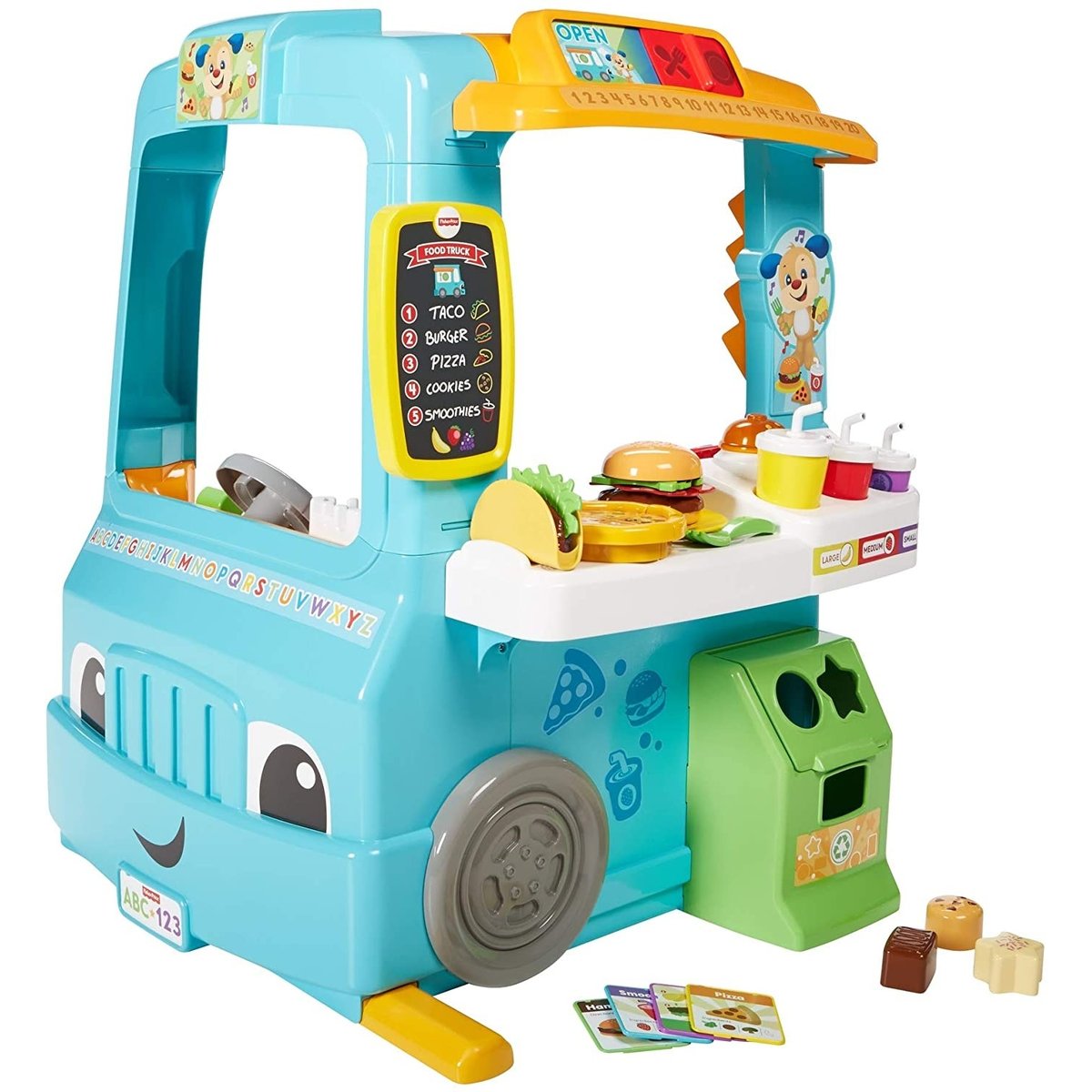 Camion De Cuisine - Fisher Price - Food Truck De Puppy multicolore, FISHER PRICE