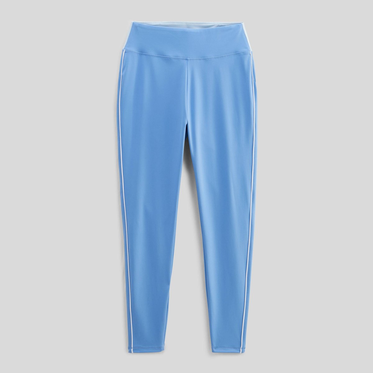 Legging de à bandes contrastées lin, MONOPRIX