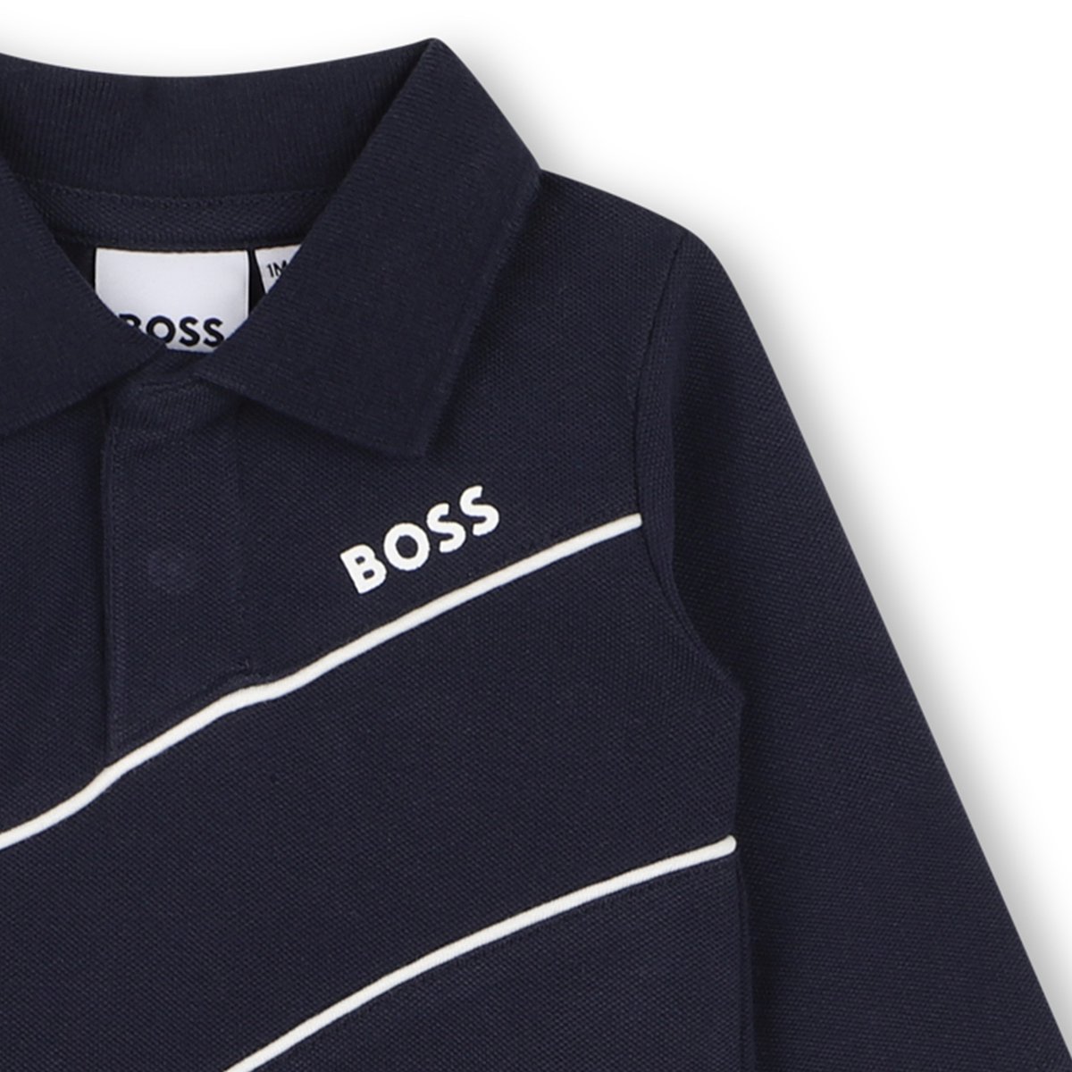 Pyjama velours bleu cargo, BOSS KIDSWEAR