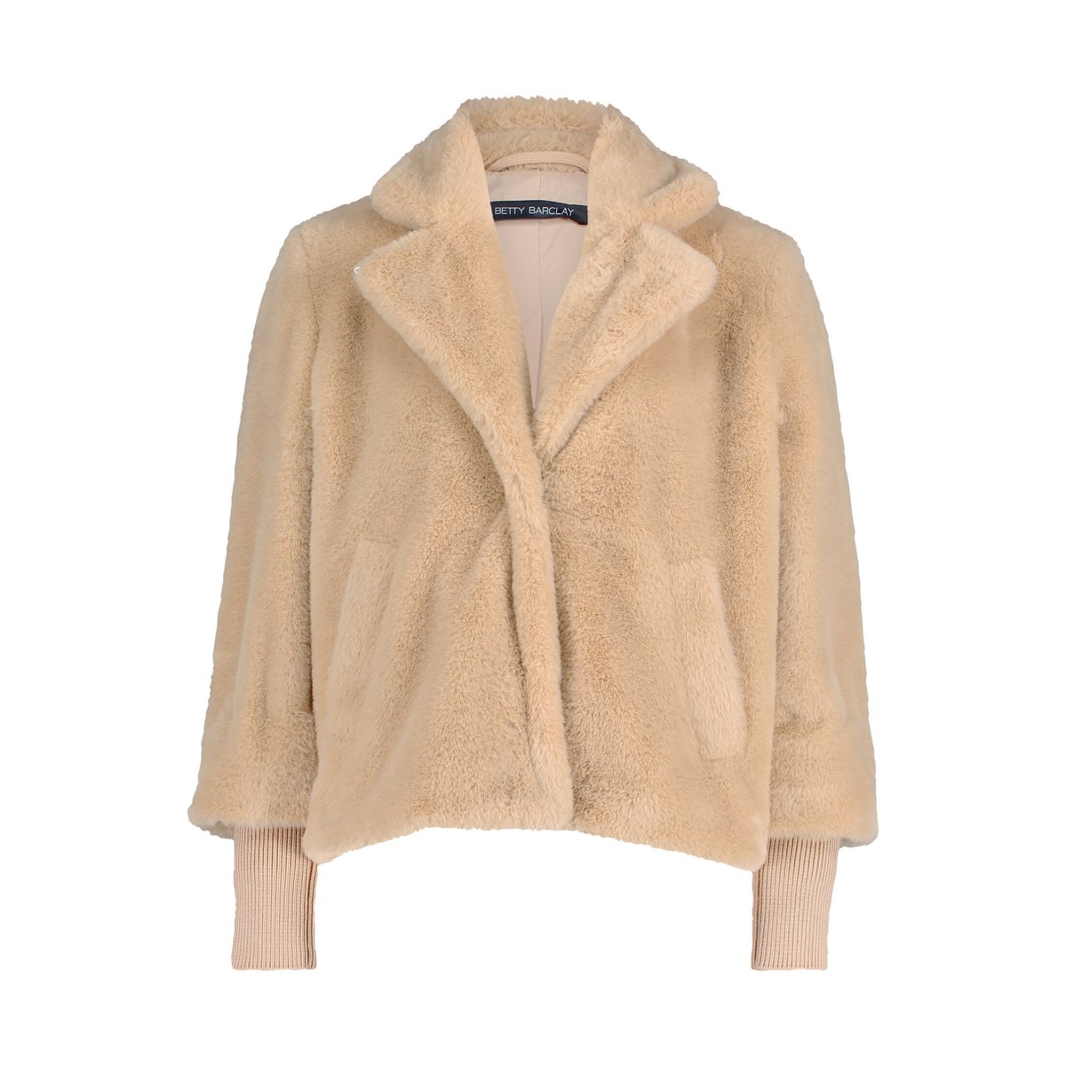 Veste outdoor en peluche beige, BETTY BARCLAY