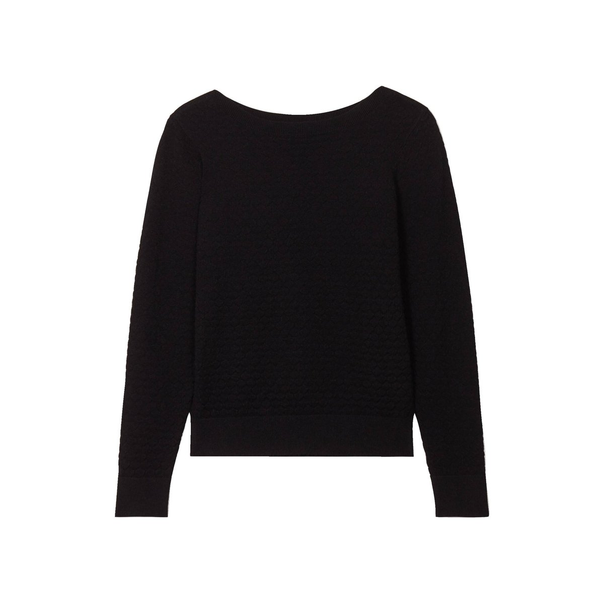 Pull col bateau noir, CACHE CACHE