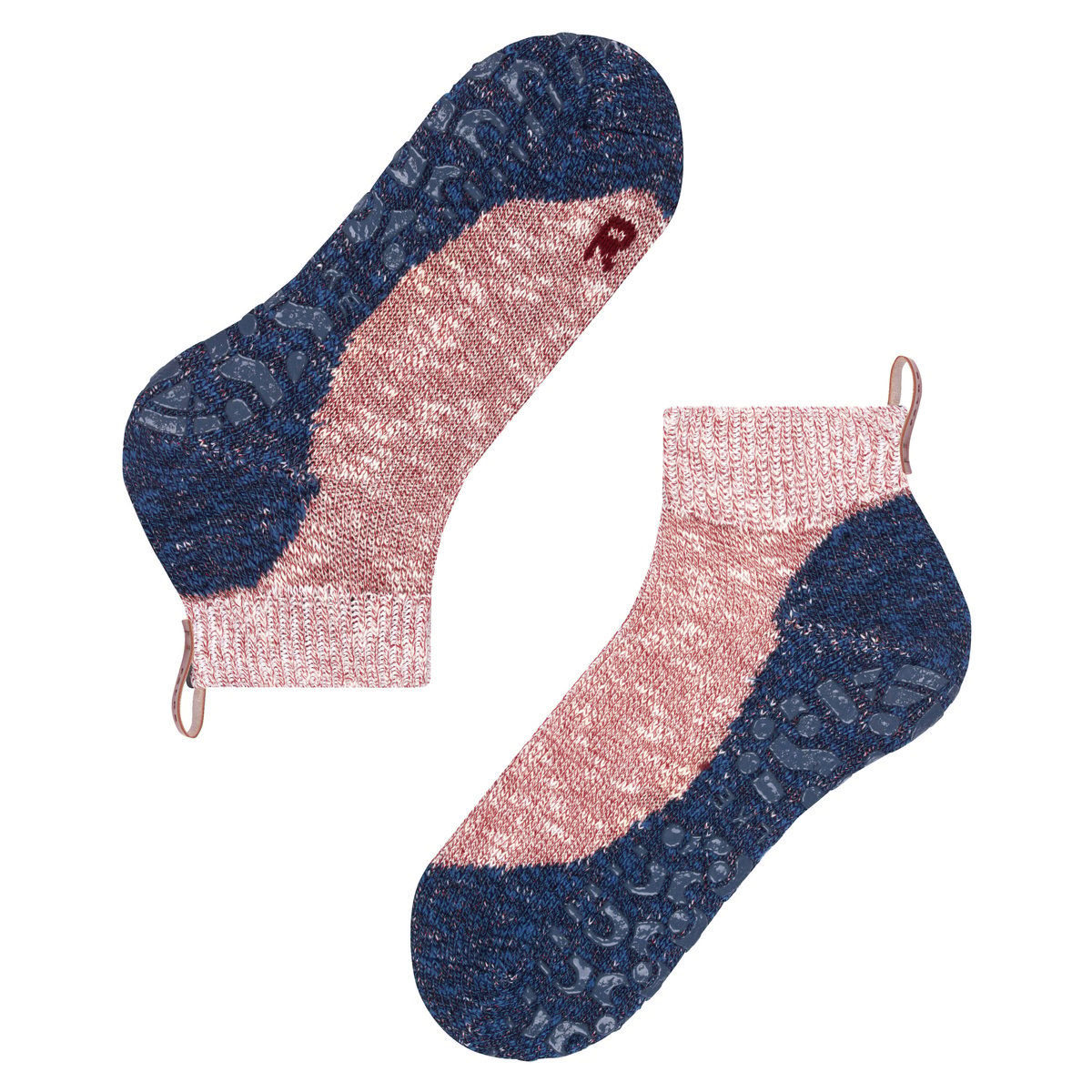 Chaussettes à picots Lodge Homepad rouge, FALKE