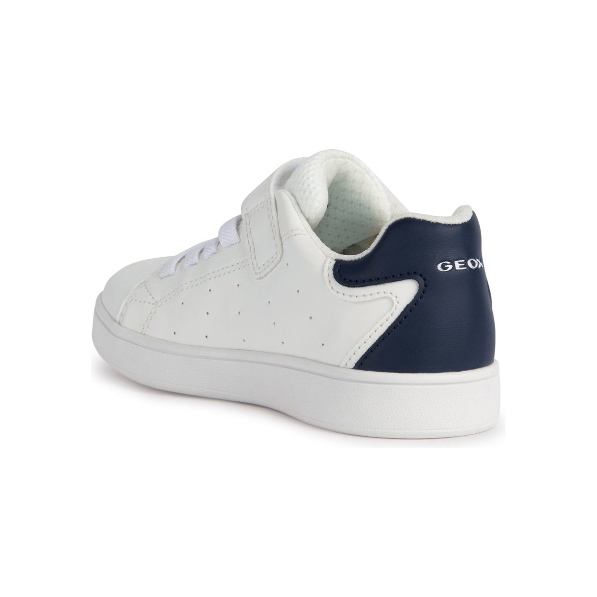 Baskets respirantes Eclyper blanc/bleu marine, GEOX