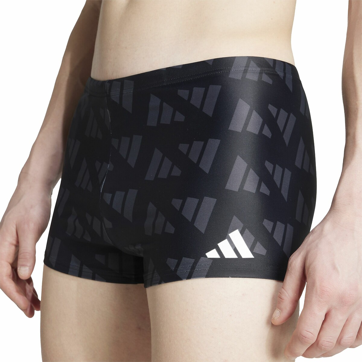 Integral logo swim trunks carbon black, adidas Performance