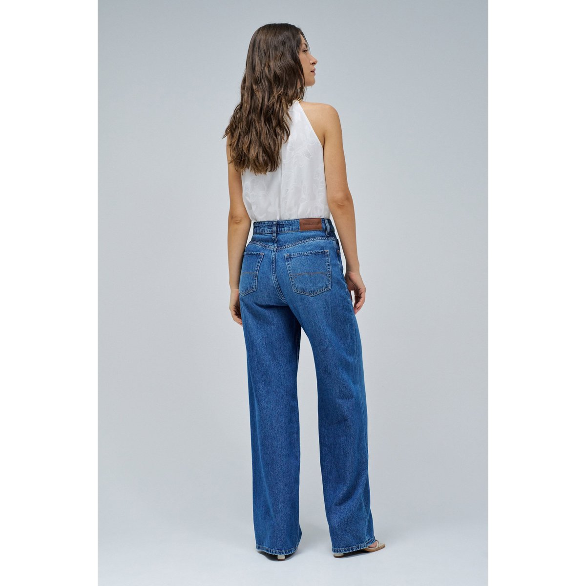 JEAN WIDE LEG bleu, SALSA JEANS