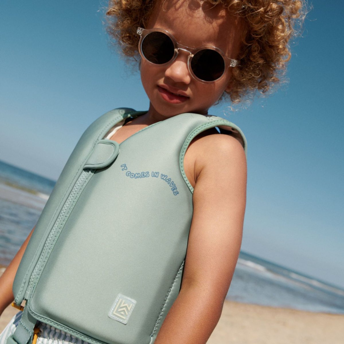 Gilet de natation Dove It comes in waves couleur unique, LIEWOOD