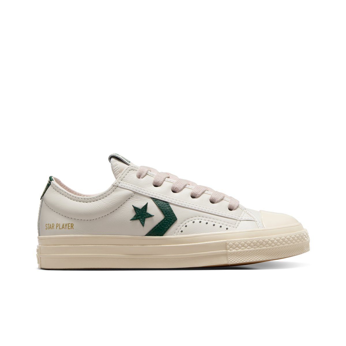 Baskets STAR PLAYER 76 LEATHER blanc vintage/ivoire naturel, CONVERSE