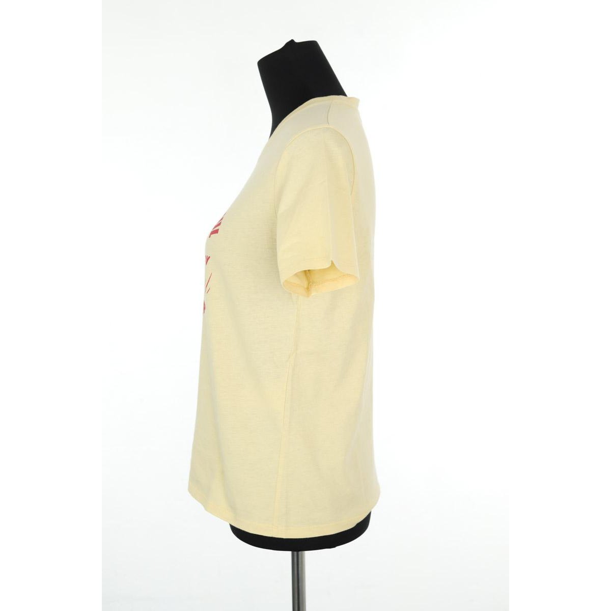 T-shirt - Bon État jaune, SEZANE