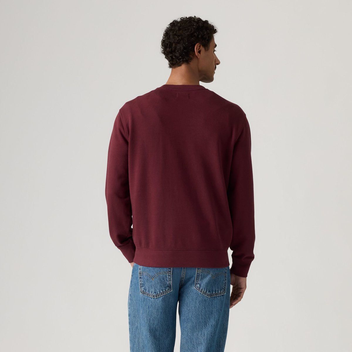 Sweat-shirt col rond Original Housemark violet - tawny port, LEVI'S