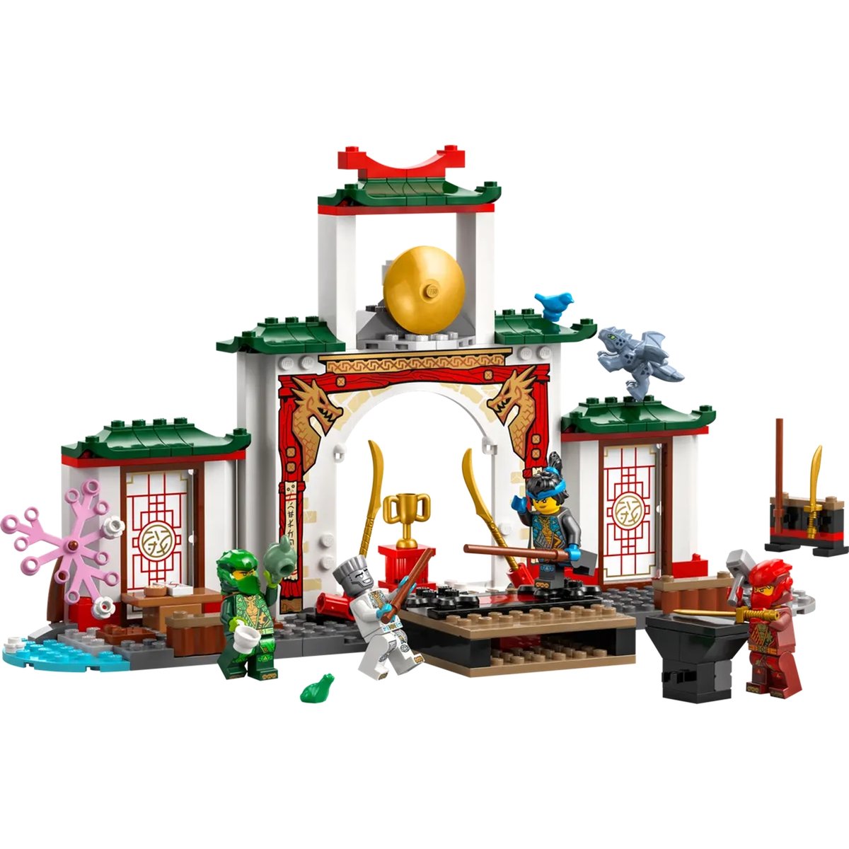 LEGO NINJAGO - Le temple de Spinjitzu des ninjas - 71831 multicolore, LEGO