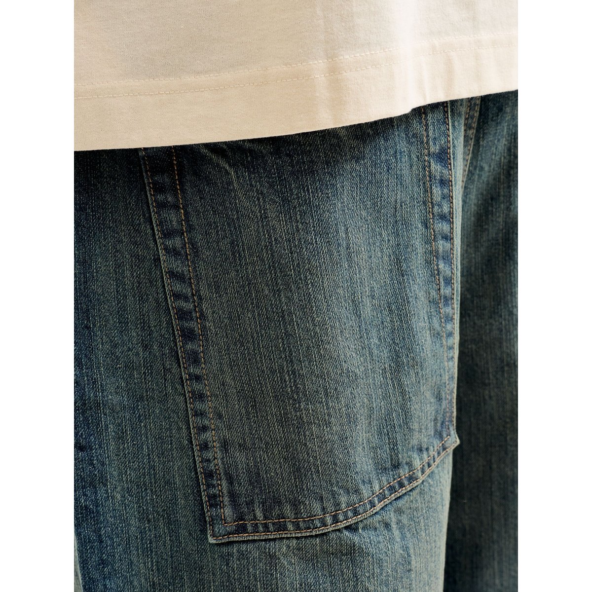 Short En Denim bleue - blue denim 1, JACK & JONES