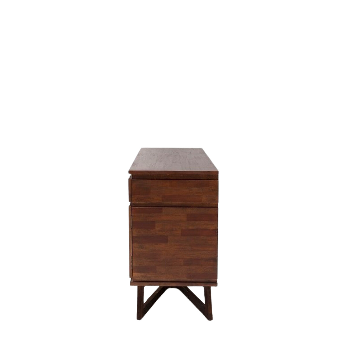 Barauni Boho Mango Wood 3 Door Sideboard brown              , ÉDITÉ