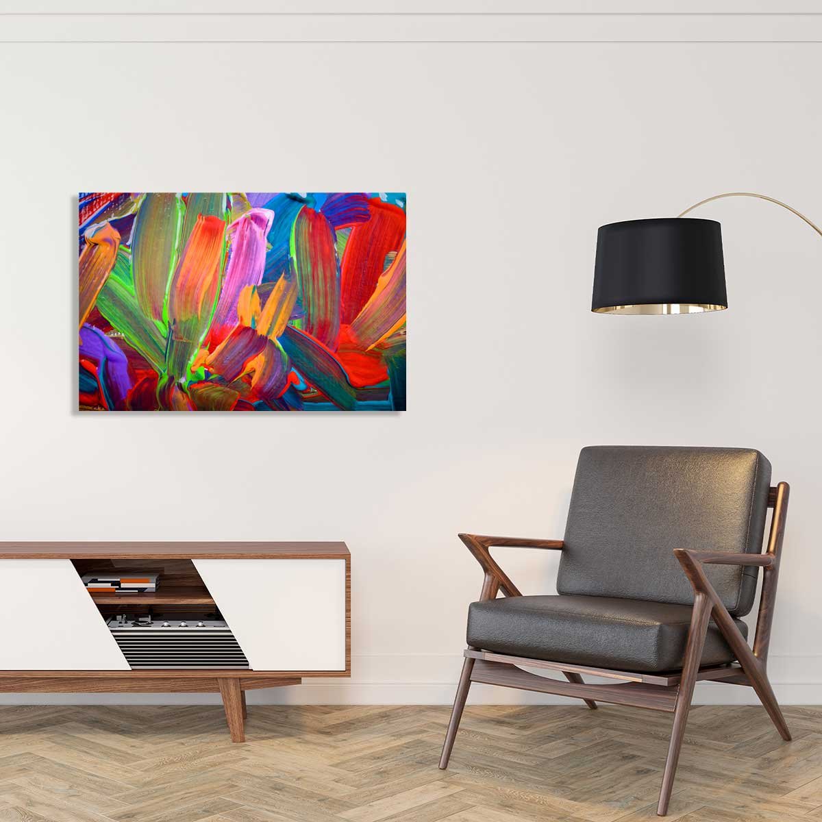 Tableau design plumo tableau alu dibond, HEXOA