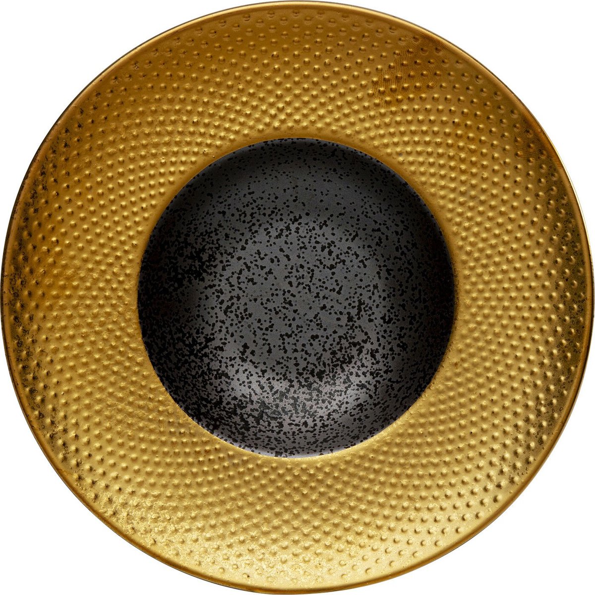 Assiette creuse, DIVA or, KARE DESIGN