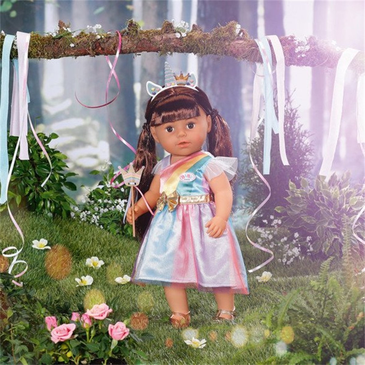 Baby born Fantasy Deluxe Princesse vêtements pour poupée 43 cm multicolore, ZAPF CREATION