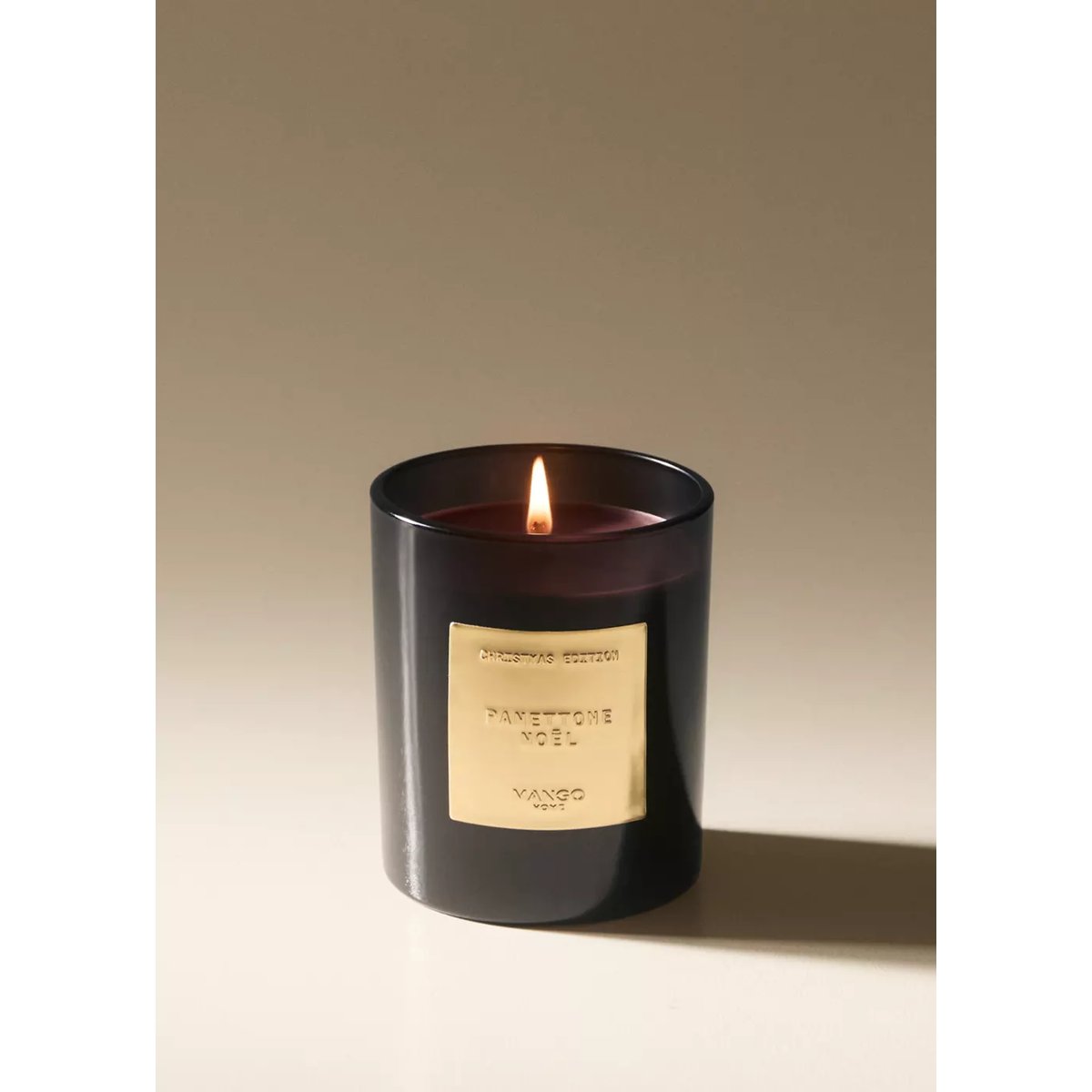 Bougie parfumée PANETTONE 200 g or, MANGO HOME
