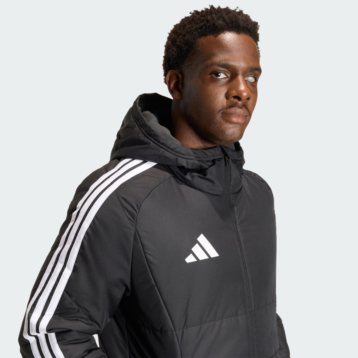 Manteau Long Tiro26 Manteau Long Tiro26 black / white, adidas Performance