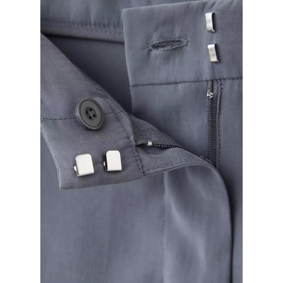 Pantalon ballon en modal gris anthracite, MANGO