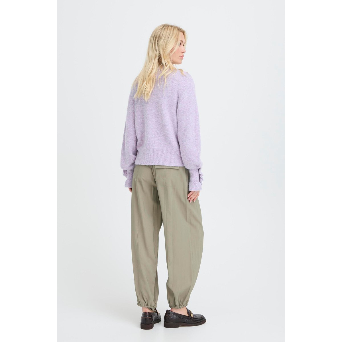 Cardigan Long sleeve violet english lavender melange, B.YOUNG