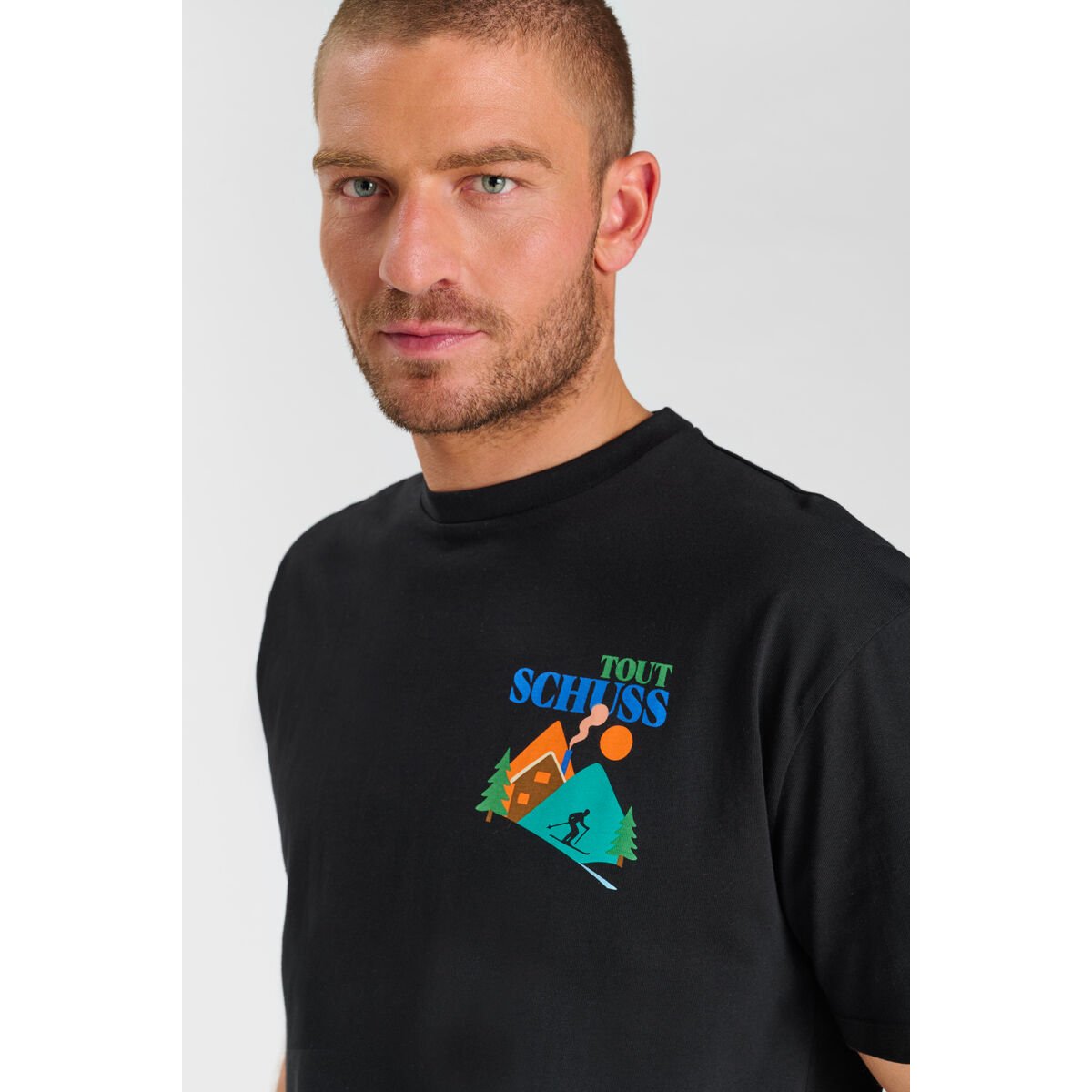Tee-Shirt HINO black, LE TEMPS DES CERISES