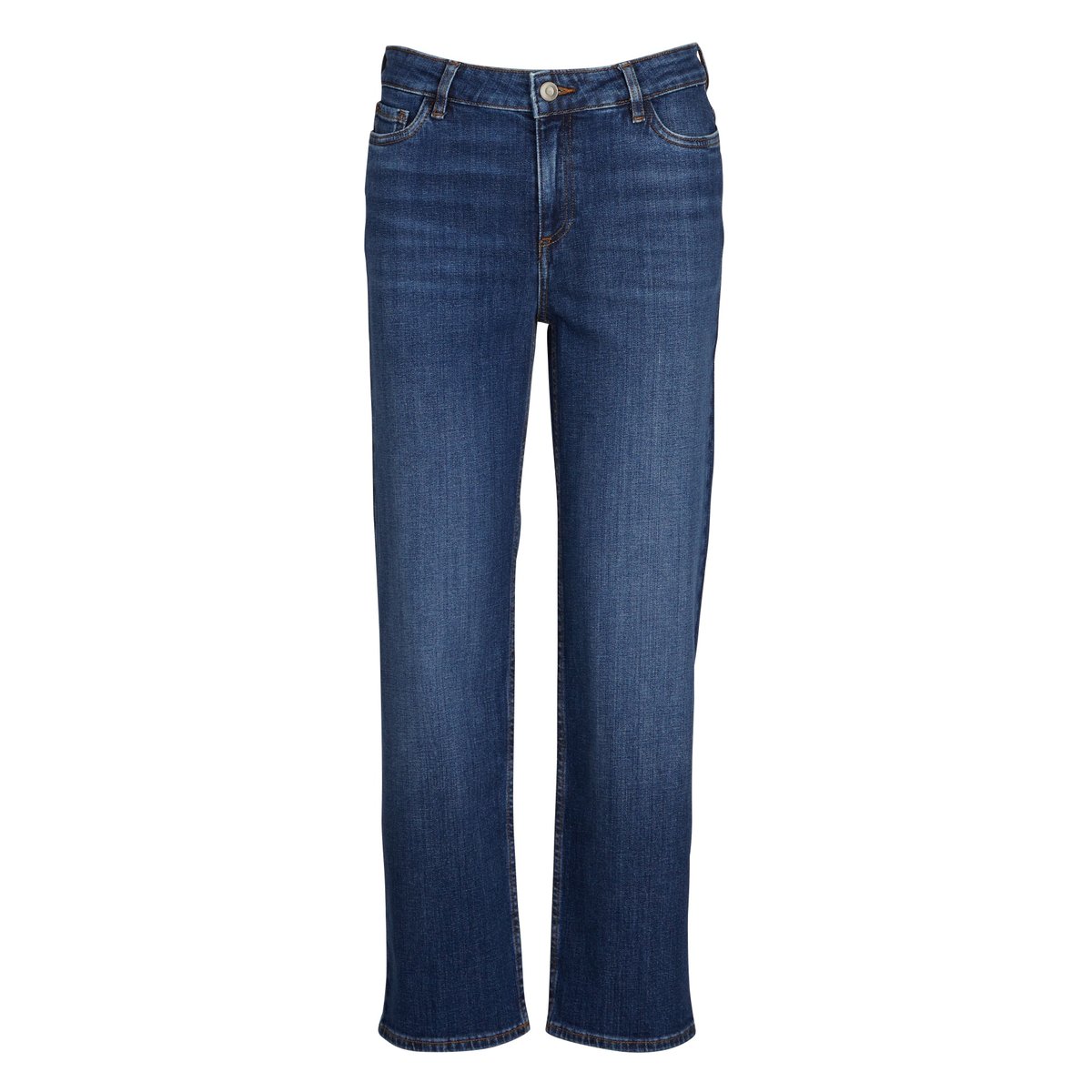 Jean droit et cropped RUDY denim brut, Maison 123