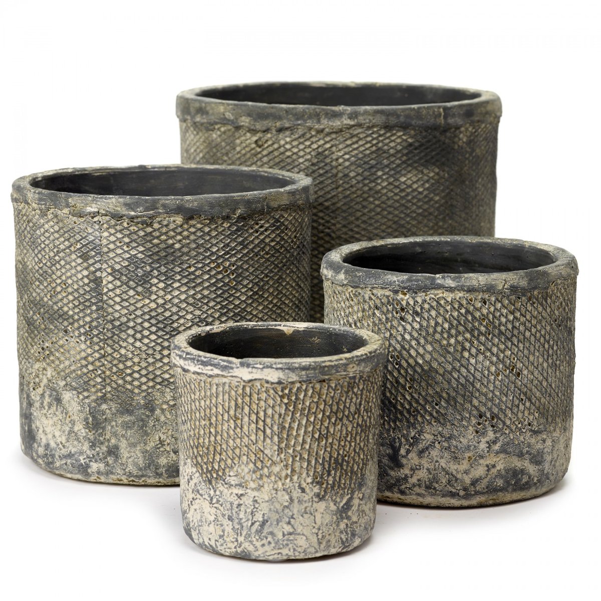 Pot Fossile XSmall noir, SERAX