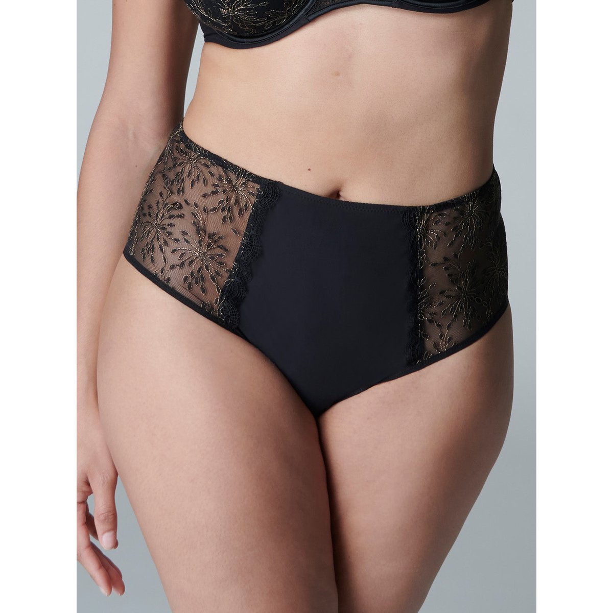 Culotte taille haute, SINGULIÈRE noir, SIMONE PERELE