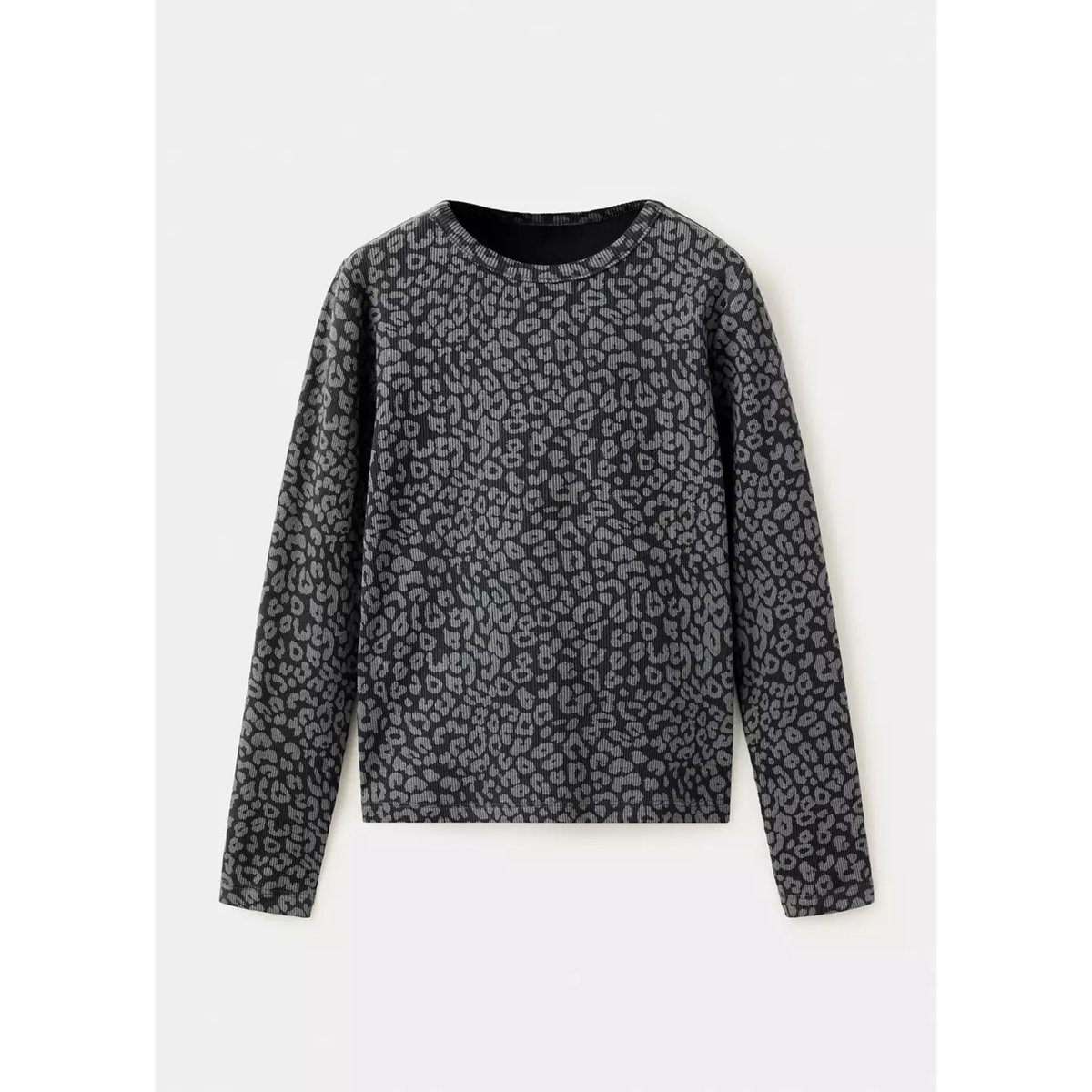 T-shirt imprimé animal gris anthracite, MANGO KIDS