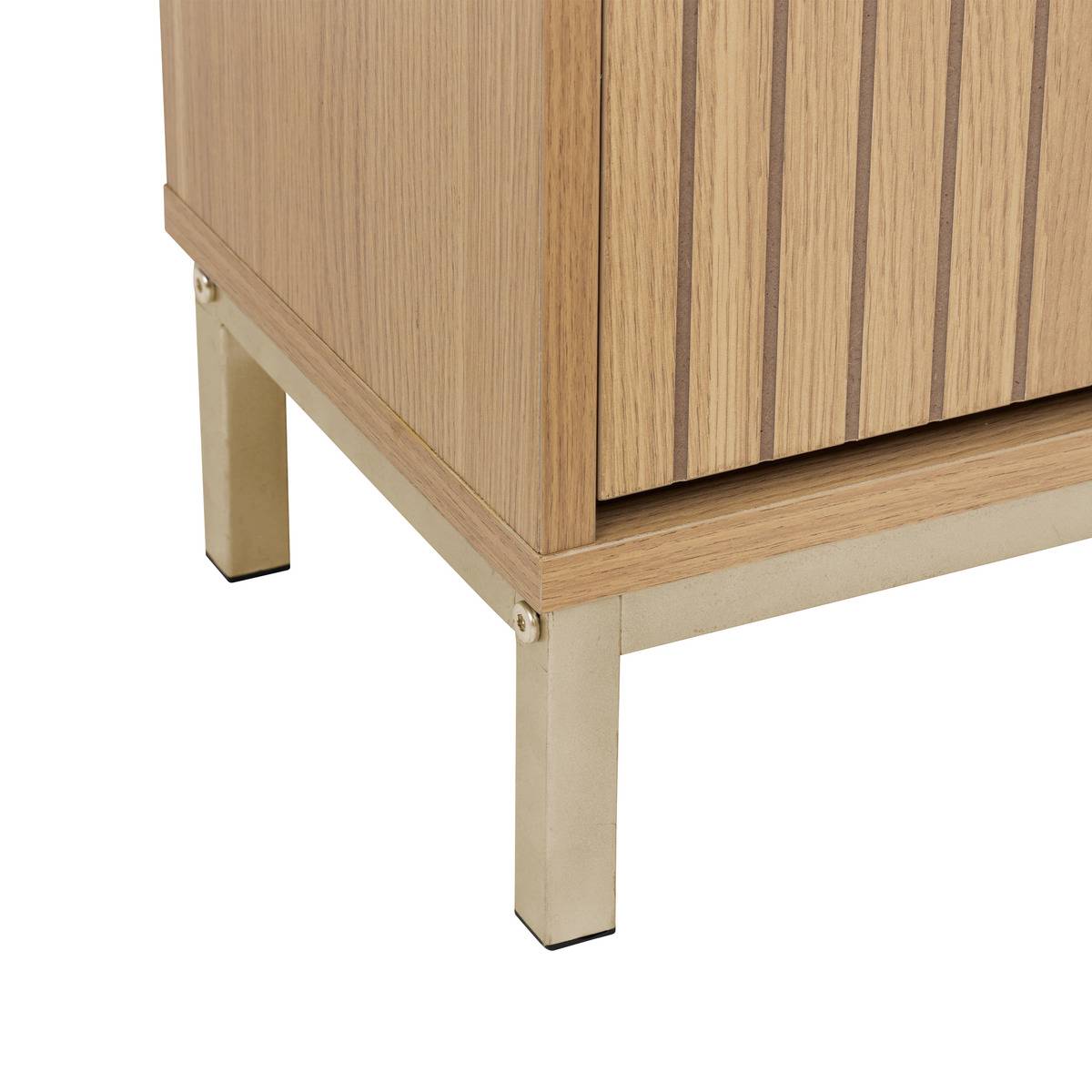Meuble à chaussures 3 compartiments avec séparateurs TASSO beige, 5FIVE SIMPLY SMART