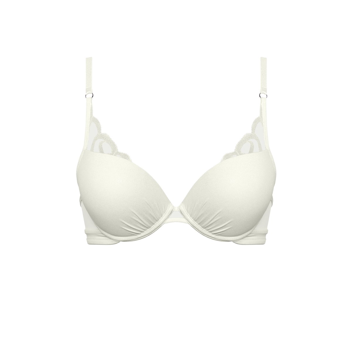 Soutien-gorge push-up SHINY SECRET Mariage ivoire, LISCA